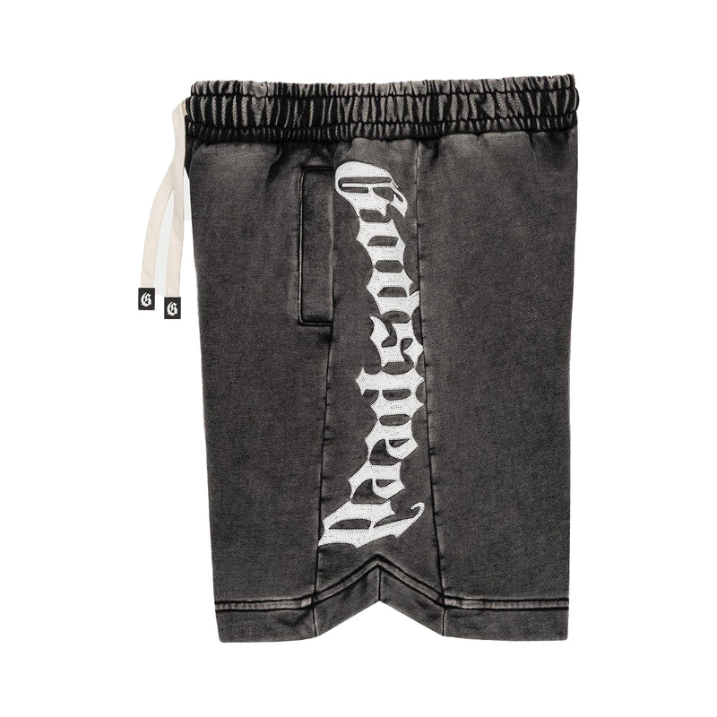 Godspeed Mens Courtside Shorts Charcoal Wash