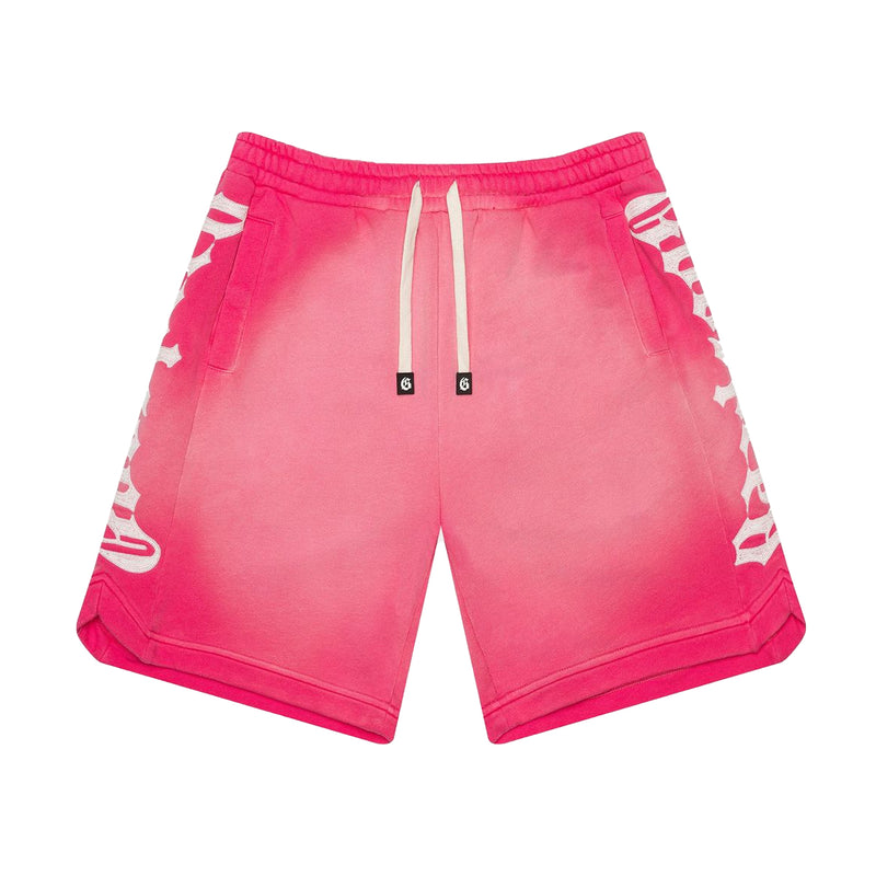 Godspeed Mens Courtside Shorts Starburst/Pink