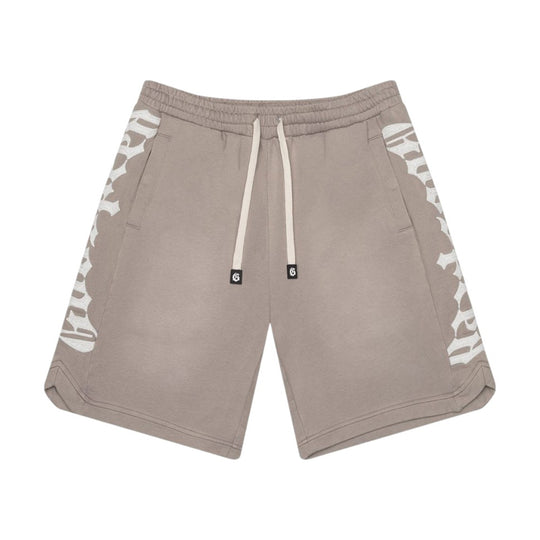 Godspeed Mens Courtside Shorts Stone Sun Fade