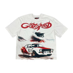 Godspeed Mens Abu Dhabi Desert Challenge Crew Neck T-Shirt White