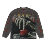 Godspeed Mens Detonator Long Sleeve Shirt Grey Wash