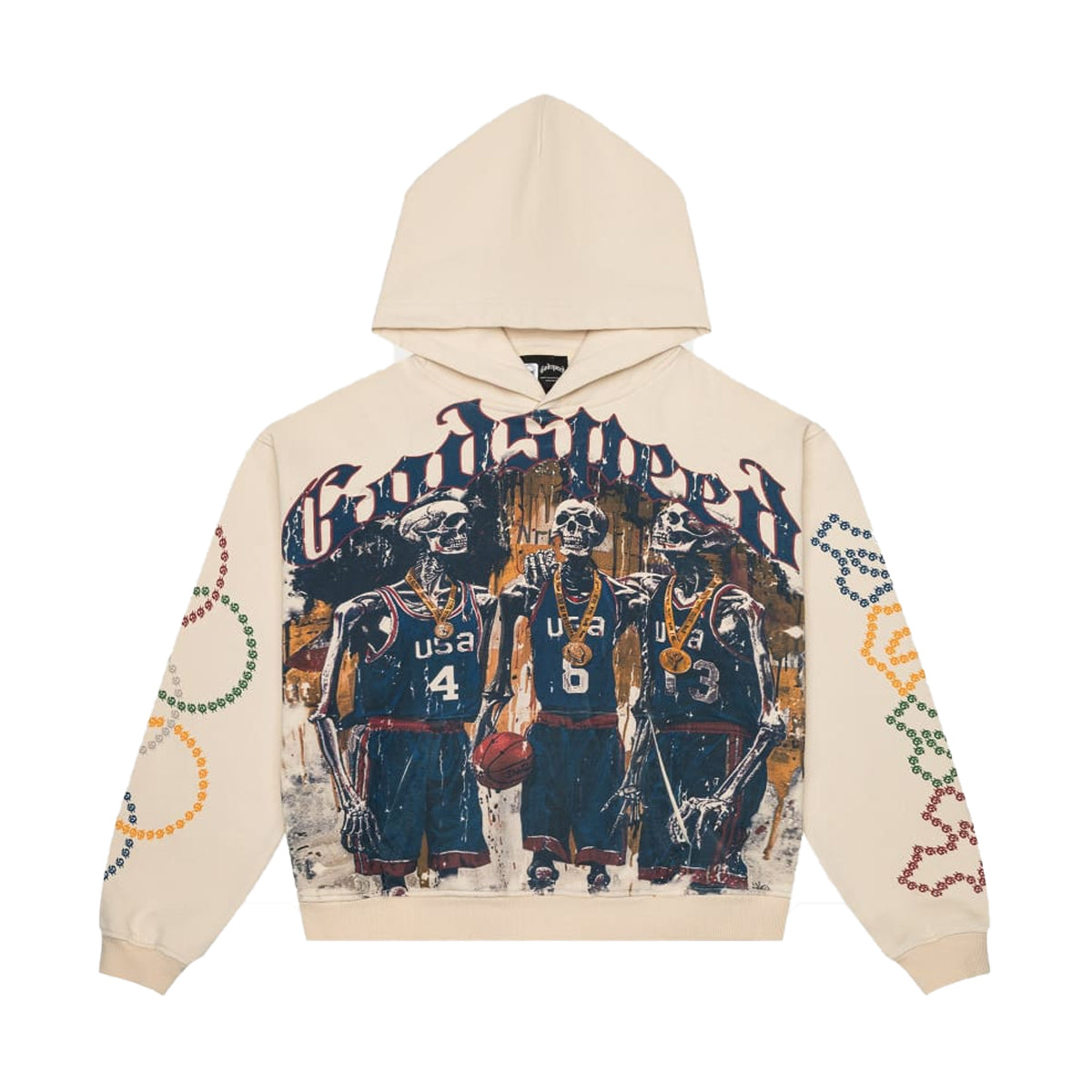 Godspeed Mens Dreamteam 24 Hoodie Bone– Premium Lounge NY
