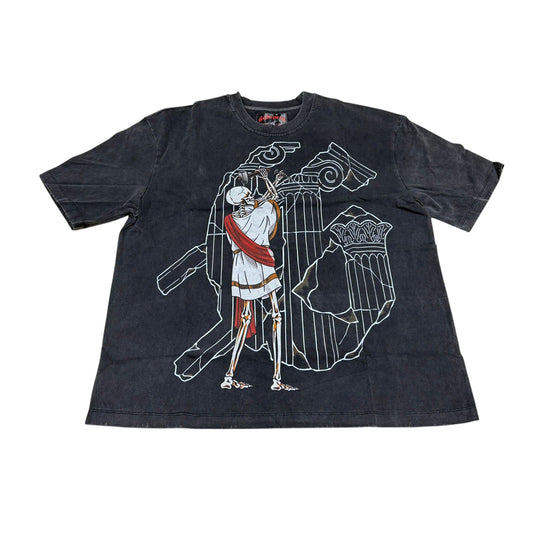 Godspeed Mens Etched in Glory Crew Neck T-Shirt Black