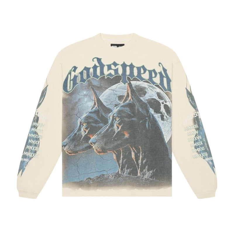 Godspeed Mens F.T.D Long Sleeve Shirt Bone