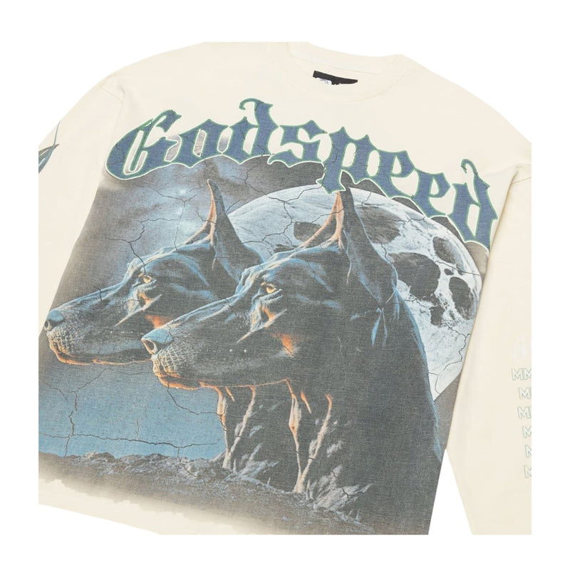 Godspeed Mens F.T.D Long Sleeve Shirt Bone