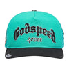 Godspeed Mens Forever Trucker Hat Turquoise/Black