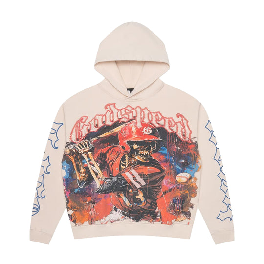 Godspeed Mens Grand Slam Hoodie Bone