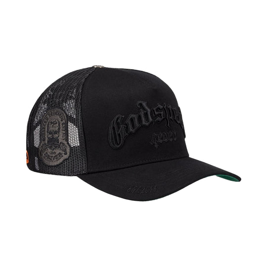 Godspeed Unisex Forever Trucker Hat Vanta Black