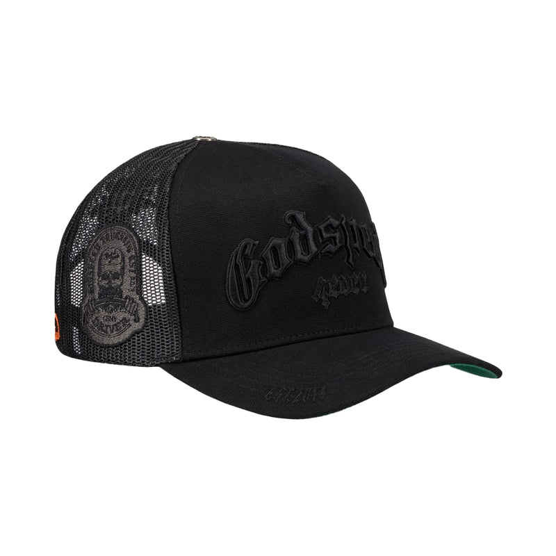 Godspeed Unisex Forever Trucker Hat Vanta Black