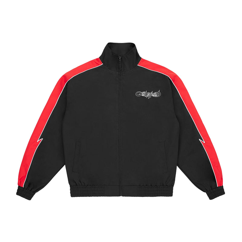 Godspeed Mens GT Track Jacket Black/Red