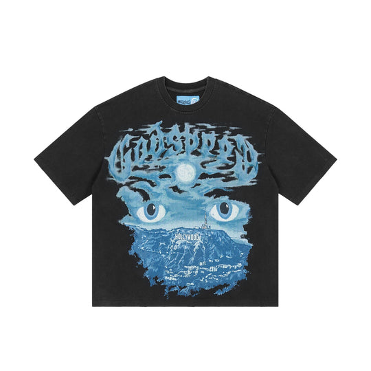 Godspeed Mens NextGen Hills Have Eyes II Crew Neck T-Shirt Black