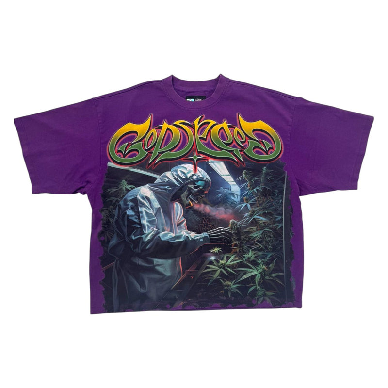 Godspeed Mens Indoor Crew Neck T-Shirt Purple Haze