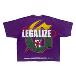 Godspeed Mens Indoor Crew Neck T-Shirt Purple Haze