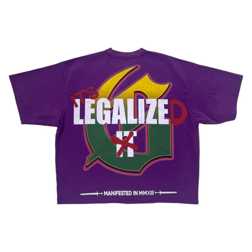 Godspeed Mens Indoor Crew Neck T-Shirt Purple Haze