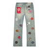Godspeed Mens Infinity Multi Baggy Jeans Blue Wash