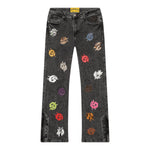 Godspeed Mens Infinity Multi Baggy Jeans Grey Wash