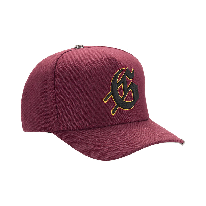 Godspeed Unisex Insignia Trucker Hat Red Wine