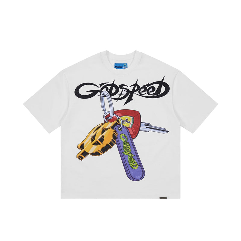 Godspeed Mens NextGen K.O.D Crew Neck T-Shirt White
