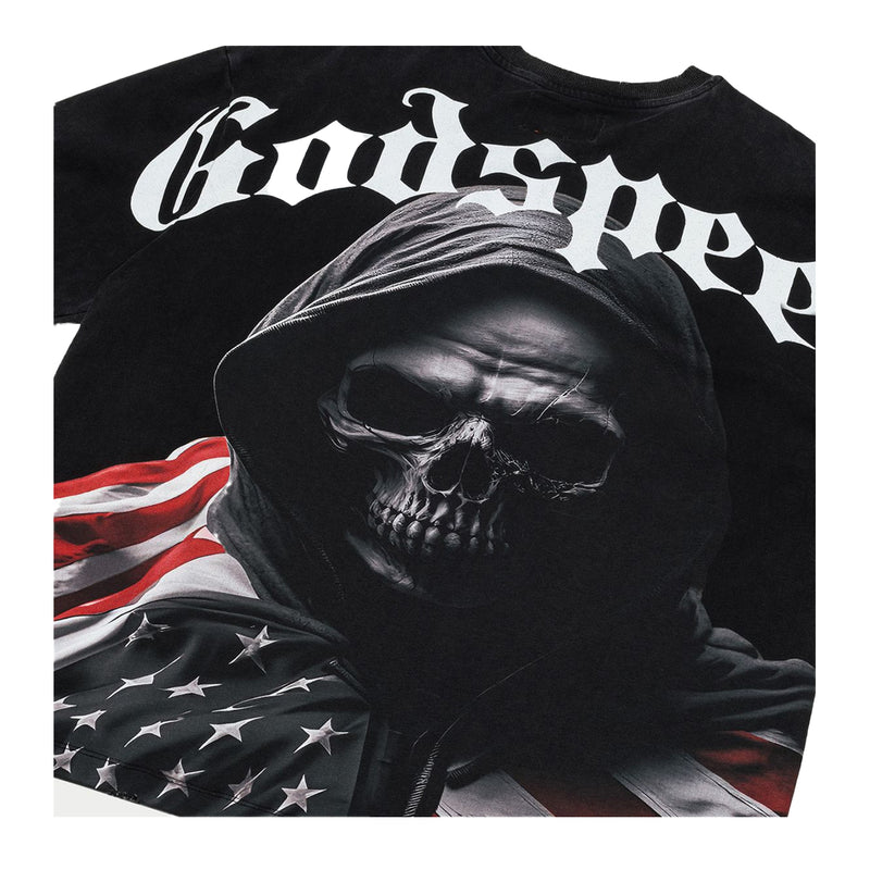 Godspeed Mens L.O.T.F Crew Neck T-Shirt Black