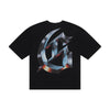 Godspeed Mens New Age Logo Crew Neck T-Shirt Black Wash
