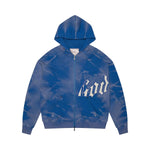 Godspeed Mens OG Logo Hoodie Blue Tye Dye
