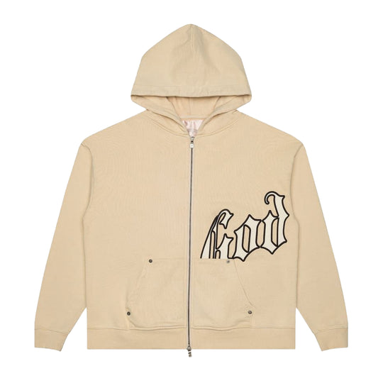 Godspeed Mens OG Logo Hoodie Creme/Bone