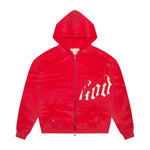 Godspeed Mens OG Logo Hoodie Red Tye Dye
