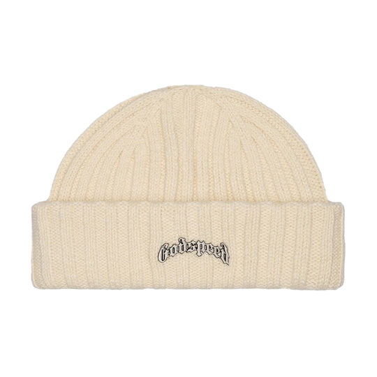 Godspeed Unisex OG Logo Emblem Beanie Creme