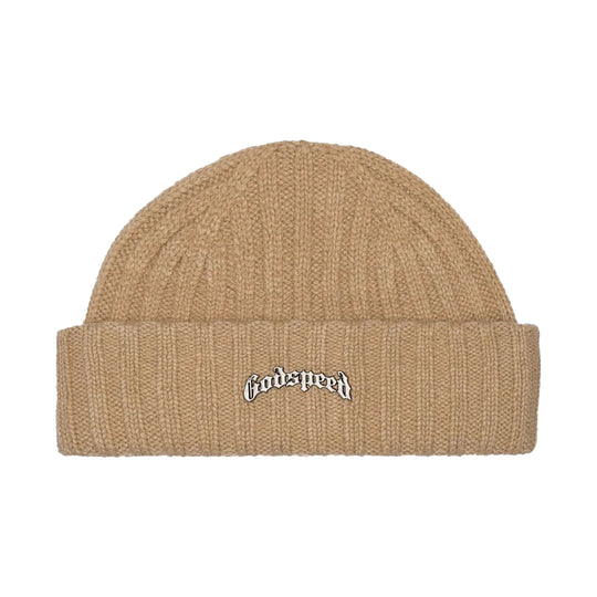 Godspeed Unisex OG Logo Emblem Beanie Khaki