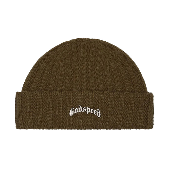 Godspeed Unisex OG Logo Emblem Beanie Olive