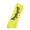 Godspeed Mens OG Logo Socks Neon Yellow
