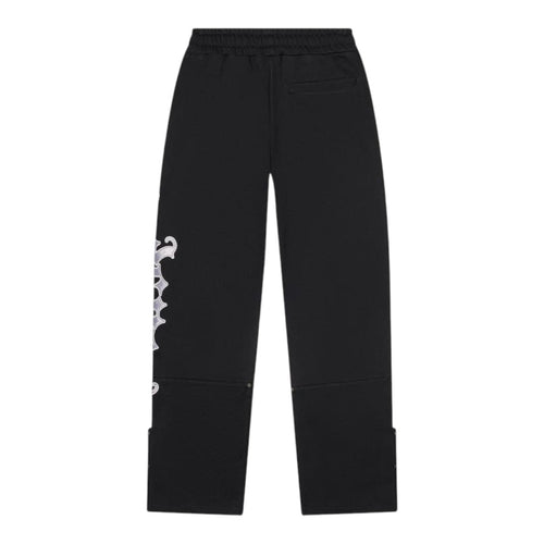 Godspeed Mens OG Logo V2 Boom Sweatpants Black/Silver Satin