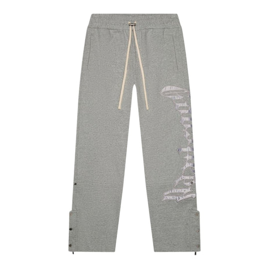 Godspeed Mens OG Logo V2 Boom Sweatpants Grey/Silver Satin