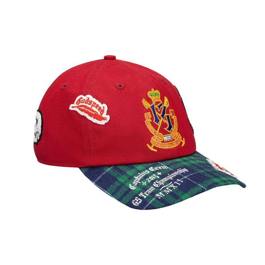 Godspeed Unisex Rugby Captains Crew Dad Hat Red