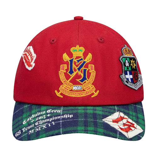 Godspeed Unisex Rugby Captains Crew Dad Hat Red