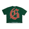 Godspeed Mens Sea Sick Crew Neck T-Shirt Green