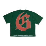 Godspeed Mens Sea Sick Crew Neck T-Shirt Green