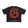 Godspeed Mens Sea Sick Crew Neck T-Shirt Grey Wash