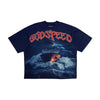 Godspeed Mens Sea Sick Crew Neck T-Shirt Navy