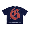Godspeed Mens Sea Sick Crew Neck T-Shirt Navy