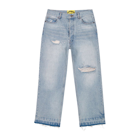 Godspeed Mens Sid Vicious Denim Jeans Blue Wash