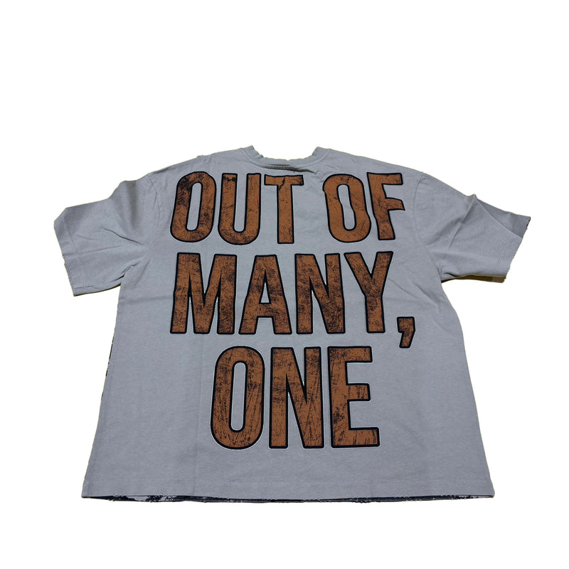 Godspeed Mens Space Traveler Crew Neck T-Shirt Stone Wash