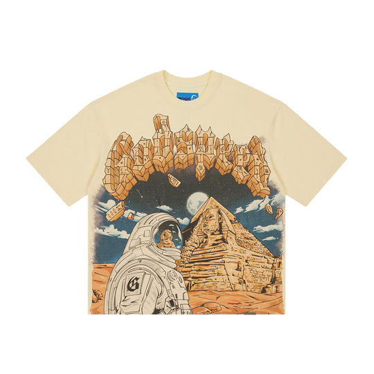 Godspeed Mens NextGen Sphinx Guardian Crew Neck T-Shirt Bone