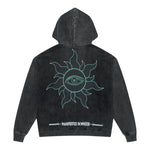 Godspeed Mens Sunken Liberty Zip Hoodie Grey Wash