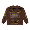 Godspeed Mens Under Construction Long Sleeve Shirt Brown