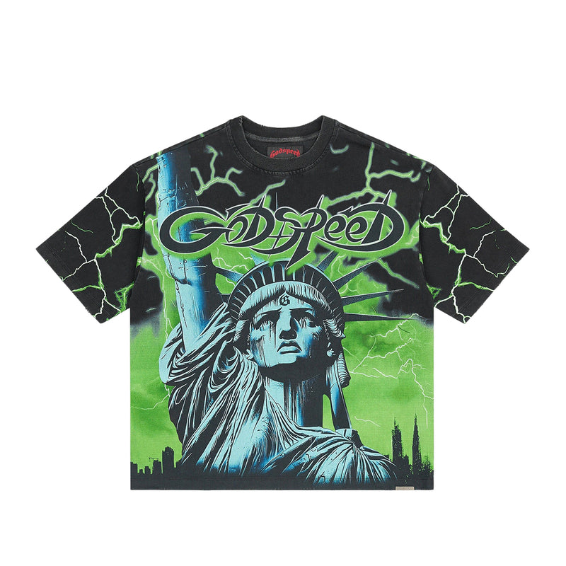 Godspeed Mens Voltage Crew Neck T-Shirt Volt