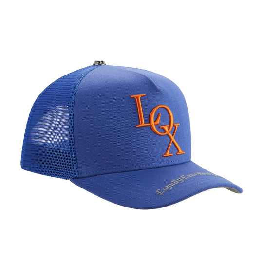 Godspeed Unisex X The Legacy Trucker Hat Blue/Orange