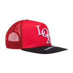 Godspeed Unisex X The LOX Legacy Trucker Hat Black/Red