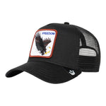 Goorin Bros Unisex The Freedom Eagle Trucker Hat 101-0384 Black