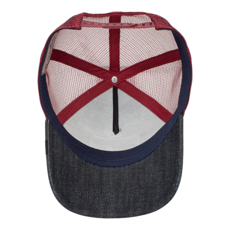 Goorin Bros Unisex The Freedom Eagle Trucker Hat 101-0384 Navy